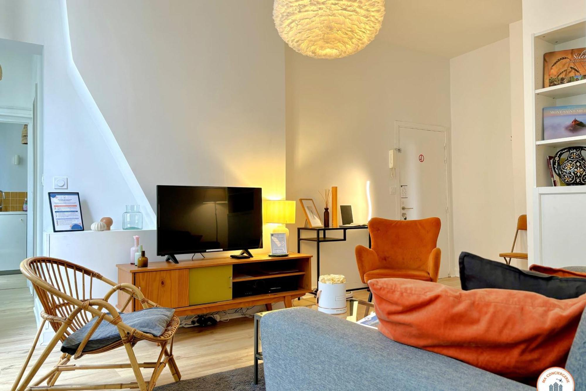 L'Oasis Havrais - Centre Historique Apartment Хавър Екстериор снимка