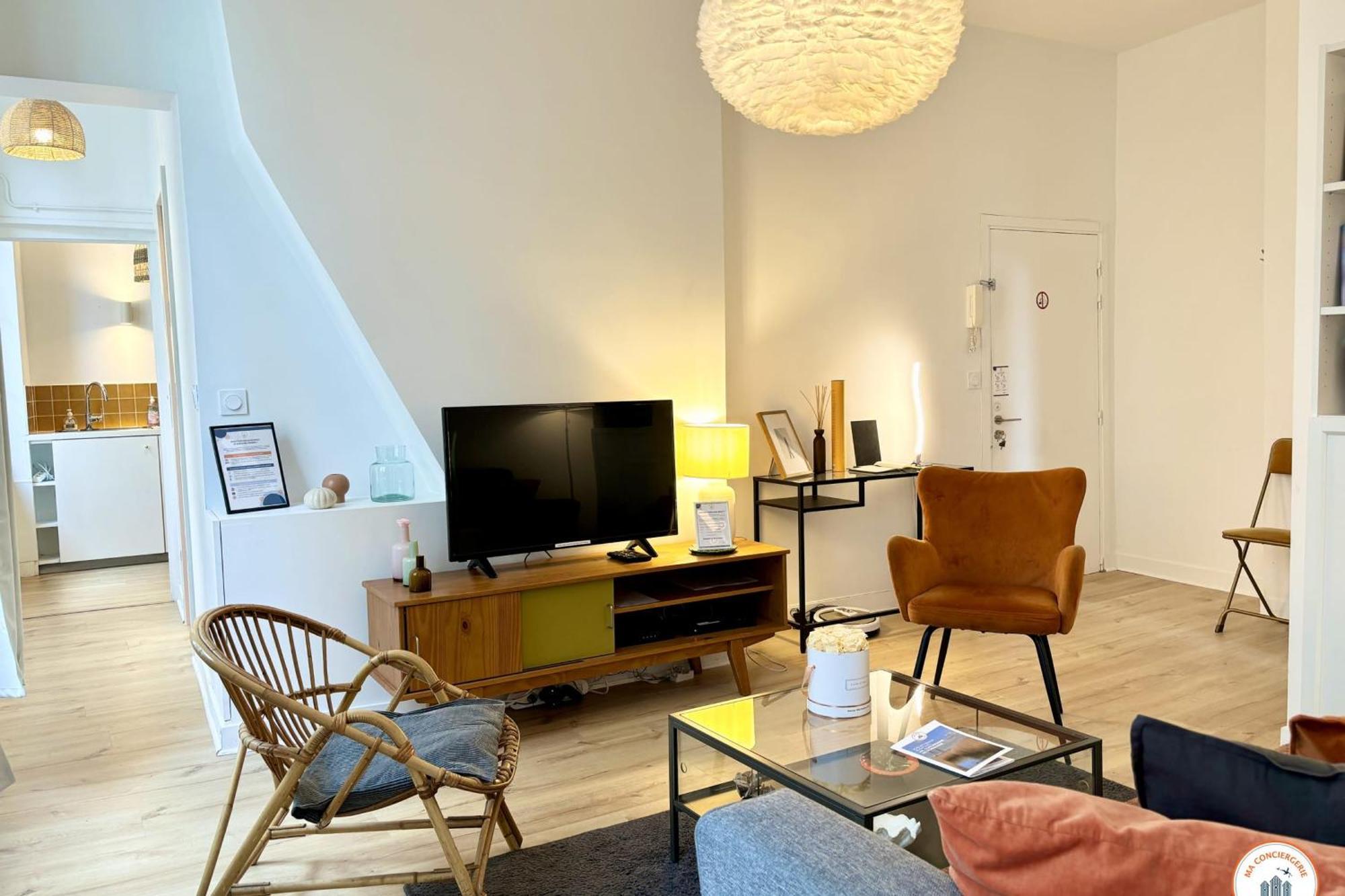 L'Oasis Havrais - Centre Historique Apartment Хавър Екстериор снимка