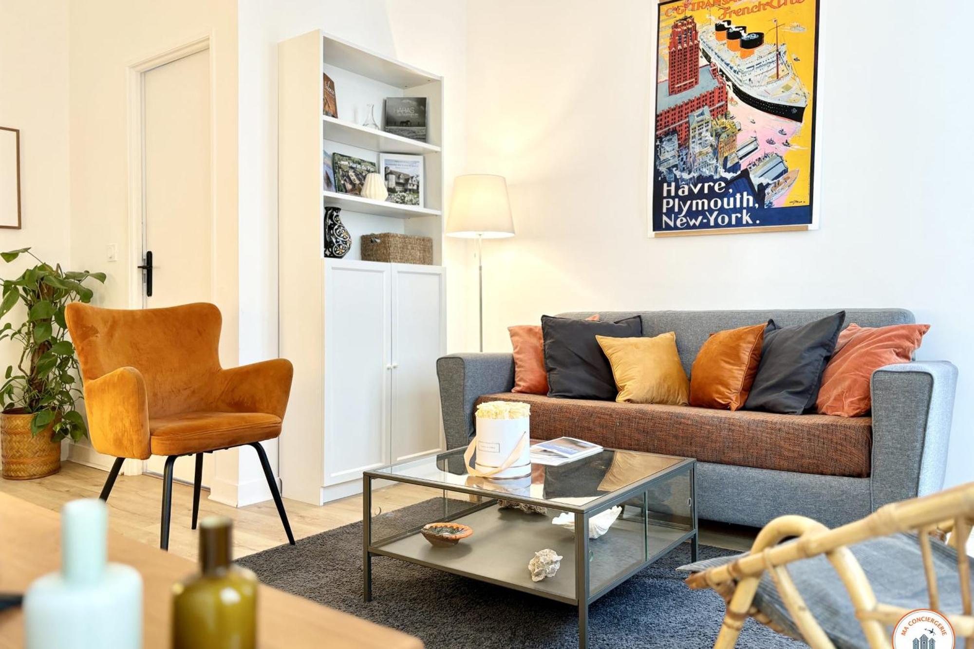 L'Oasis Havrais - Centre Historique Apartment Хавър Екстериор снимка